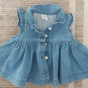 Denim Baby Gap Top